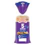 Pão de Forma Integral Aveia, Linhaça, Chia e Quinoa Zero Lactose Wickbold 5 Zeros Pacote 400g