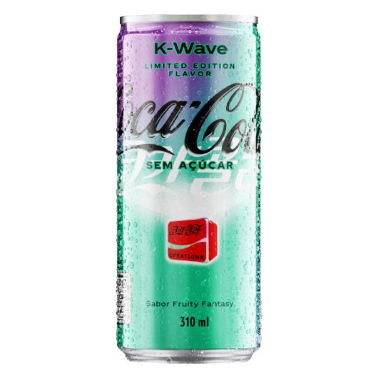 Refrigerante Fruity Fantasy sem Açúcar K-Wave Coca-Cola Creations Lata 310ml - Imagem em destaque