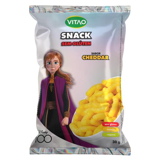 Snack Cheddar Frozen Vitao Pacote 30g - Imagem em destaque