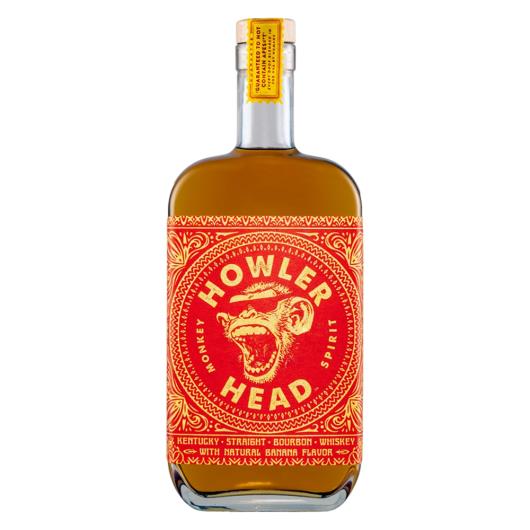 Whisky Americano Bourbon Banana Howler Head Monkey Spirit Garrafa 750ml - Imagem em destaque