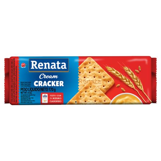 Biscoito Cream Cracker Renata Pacote 170g - Imagem em destaque