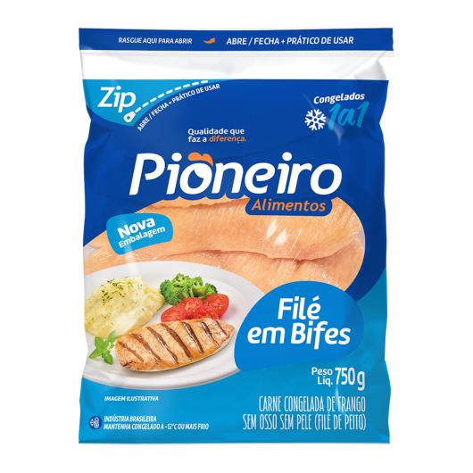 Filé de Peito de Frango Pioneiro Congelado 1kg - Imagem em destaque