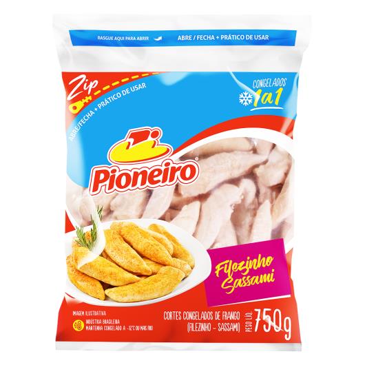 Filezinho de Frango Sassami Pioneiro Congelado 750g - Imagem em destaque