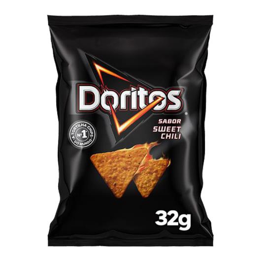 Salgadinho de Milho Sweet Chili Doritos Pacote 32g - Imagem em destaque