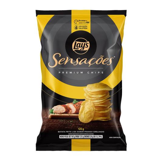 Batata Frita Frango Grelhado Sensações Elma Chips 125G - Imagem em destaque