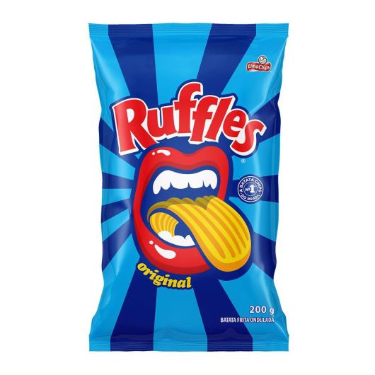 Batata Frita Ondulada Original Elma Chips Ruffles 200G - Imagem em destaque