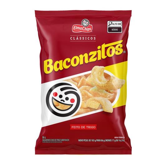 Salgadinho Baconzitos 86g - Imagem em destaque