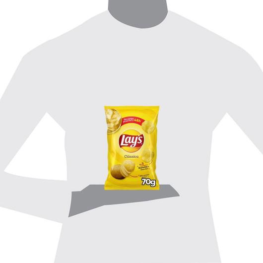 Batata Frita Lisa Clássica Lays 70G - Imagem em destaque