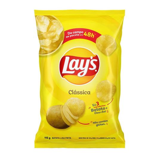 Batata Frita Lisa Clássica Lays 115G - Imagem em destaque