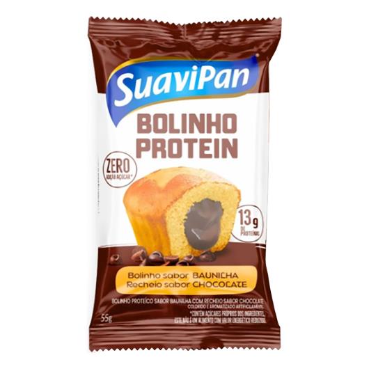 Bolinho Suavipan Protein Recheio Chocolate 55g - Imagem em destaque