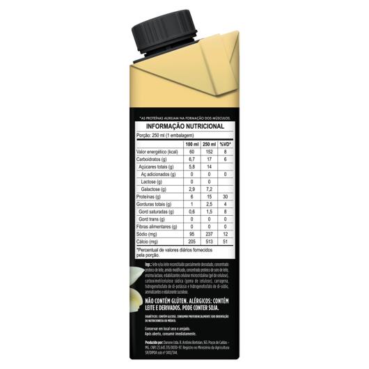 Bebida Láctea Shake Baunilha 15g de Proteínas Yopro 250ml - Imagem em destaque