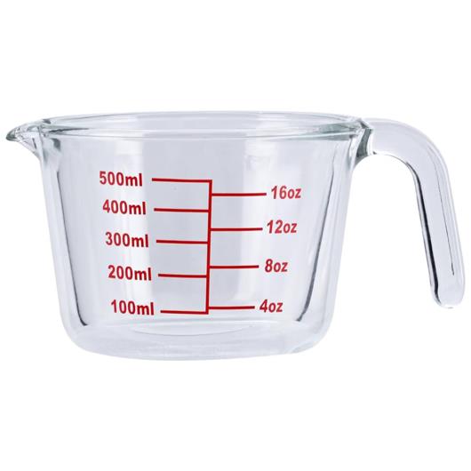 Jarra Medidora Allmix Borosilicato 500ml - Imagem em destaque