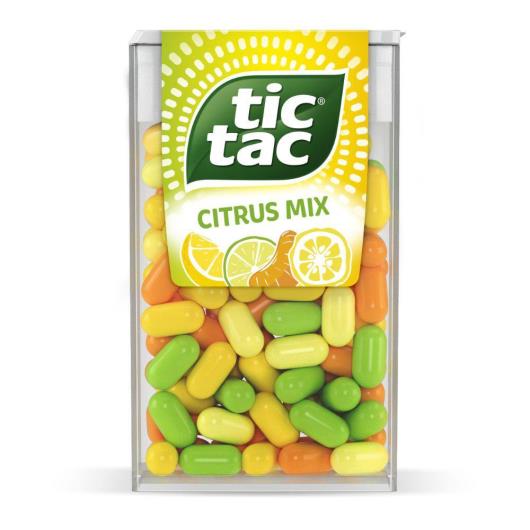 Tic Tac Pastilhas Sabor Citrus Mix 14,5g - Imagem em destaque
