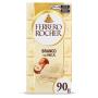 Chocolate Ferrero Rocher Tablete Branco com Avelã 90g