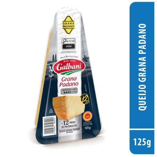 Queijo Grana Padano Fracionado Galbani 125g - Imagem em destaque
