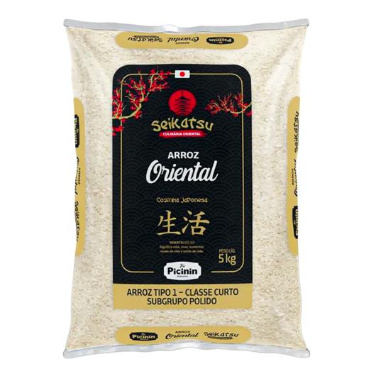 Arroz Oriental Tipo 1 Seikatsu Picinin 5kg - Imagem em destaque