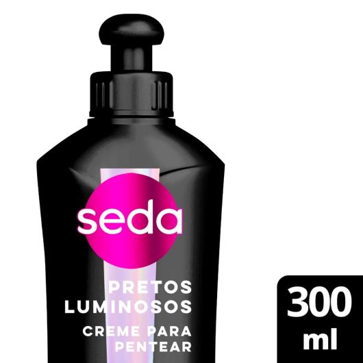 Creme para pentear pretos luminosos brilho e hidratação Seda 300ml - Imagem em destaque
