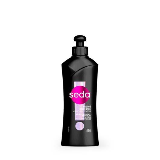Creme para pentear pretos luminosos brilho e hidratação Seda 300ml - Imagem em destaque