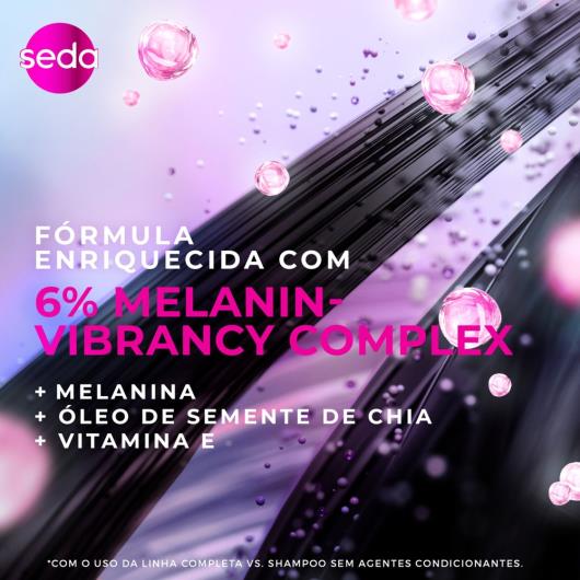 Creme para pentear pretos luminosos brilho e hidratação Seda 300ml - Imagem em destaque