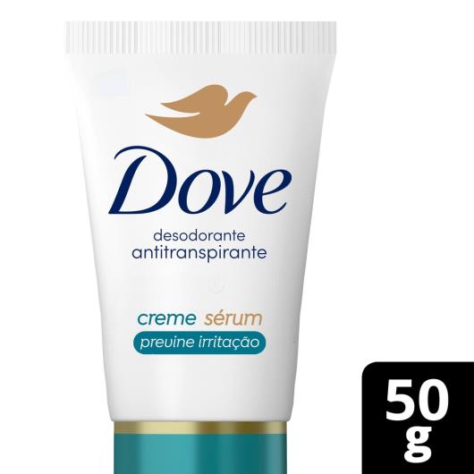 Antitranspirante Creme Sérum Previne Irritação Dove 50g - Imagem em destaque