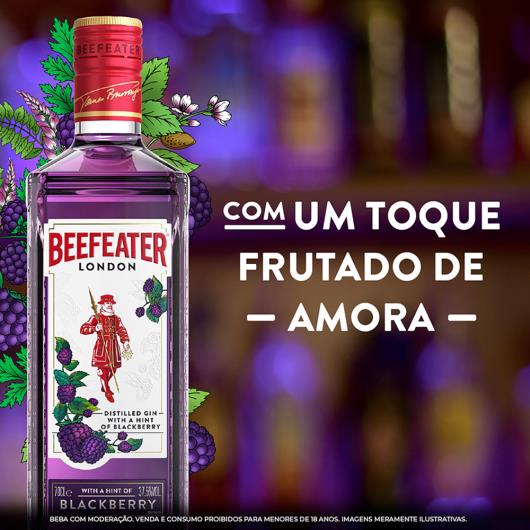Gin London Blackberry Beefeater Garrafa 700ml - Imagem em destaque