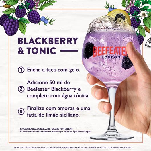 Gin London Blackberry Beefeater Garrafa 700ml - Imagem em destaque