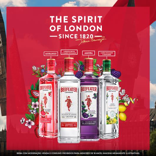 Gin London Blackberry Beefeater Garrafa 700ml - Imagem em destaque