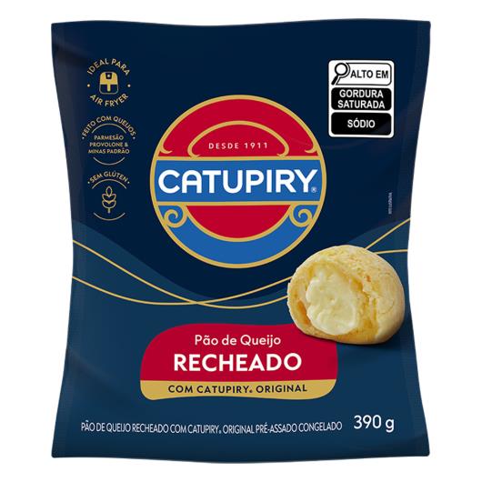 Pão de Queijo Tradicional Recheio Catupiry Original Catupiry Congelado Pacote 390g - Imagem em destaque