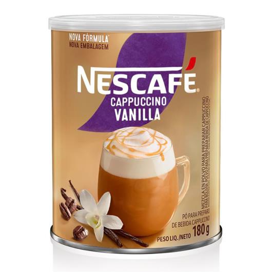 Nescafé Cappuccino Baunilha 180g - Imagem em destaque