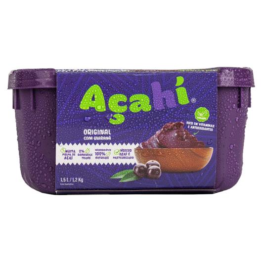Açaí Original com Guaraná Acahí Pote 1,5l - Imagem em destaque