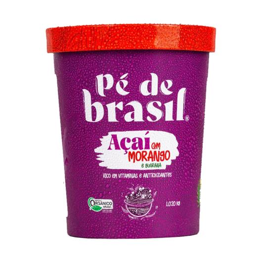 Açaí com morango e guaraná Pé de Brasil pote 1,02kg - Imagem em destaque