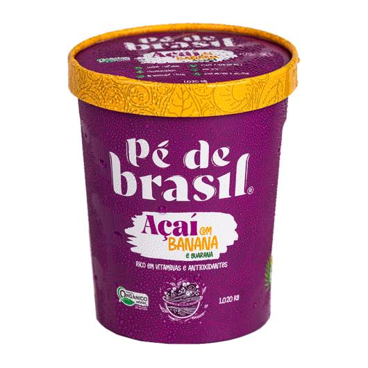 Açaí com banana e guaraná Pé de Brasil pote 1,02kg - Imagem em destaque