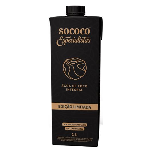 Água de Coco Integral Sococo Especialistas Caixa 1l - Imagem em destaque