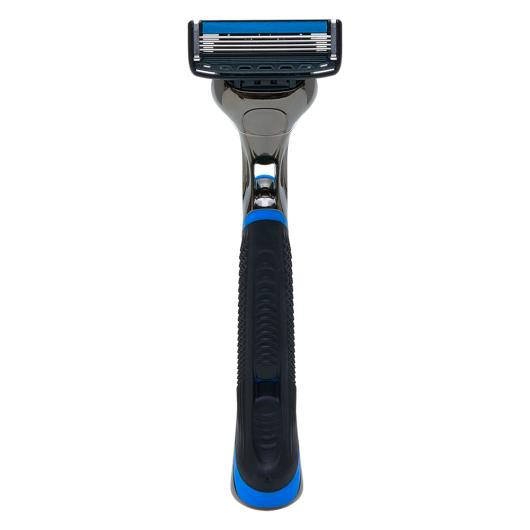 Kit Aparelho Recarregável + Carga para Barbear Dr. Jones The Razor4 - Imagem em destaque
