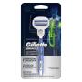 Aparelho de Barbear Recarregável e Carga Gillette Mach3