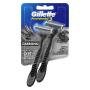 Aparelho Descartável para Barbear Gillette Prestobarba3 Carbono 2 Unidades