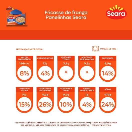 Fricassê de Frango Seara na Panelinha Congelado 300g - Imagem em destaque