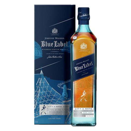 Whisky blue label city x mars Johnnie Walker 750ml - Imagem em destaque