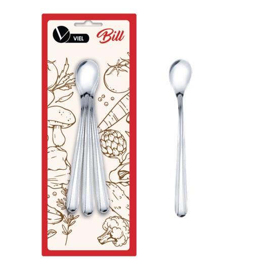 Colher para suco inox Viel 3 Unidades - Imagem em destaque