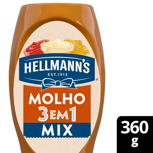 Molho 3em1 Hellmann's squeeze 360g - Imagem em destaque