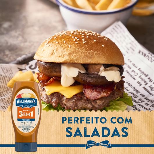 Molho 3em1 Hellmann's squeeze 360g - Imagem em destaque