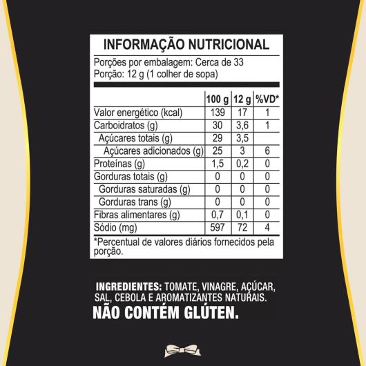 Ketchup Hellmann's Supreme squeeze 390g - Imagem em destaque