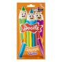 Bala Docile Canudinho Aquarela Pacote 70g