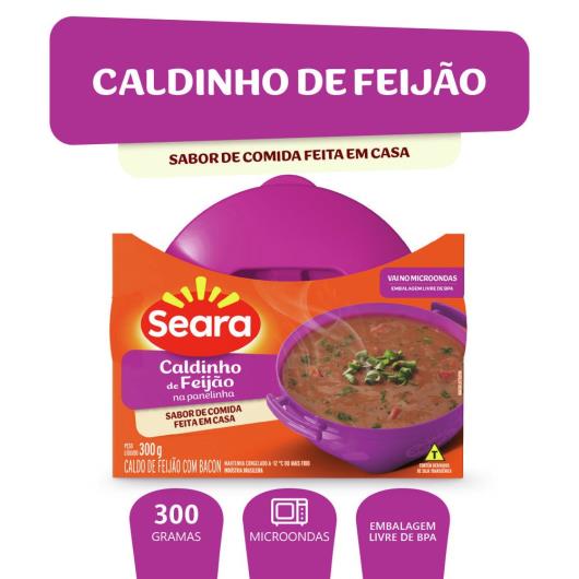 Caldinho de Feijão Seara na Panelinha Congelado 300g - Imagem em destaque