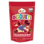 Confeito Dori Disqueti Cranberry com Chocolate ao Leite 100g