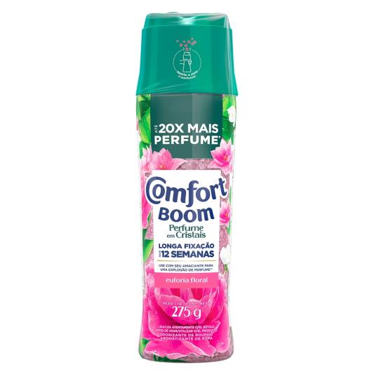 Perfume para Roupas Euforia Floral Comfort Boom Cristais Frasco 275g - Imagem em destaque