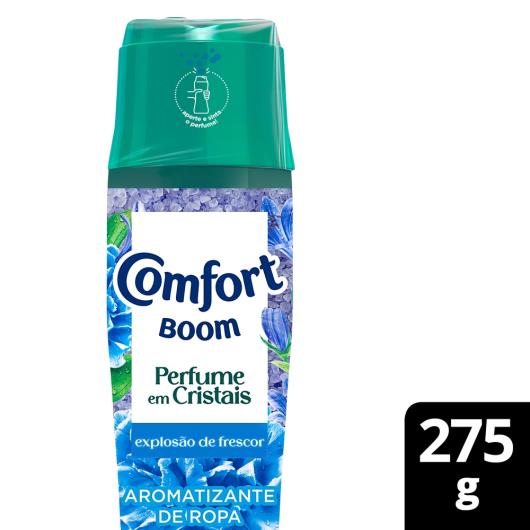 Perfume para Roupas Explosão de Frescor Comfort Boom Cristais Frasco 275g - Imagem em destaque