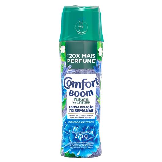Perfume para Roupas Explosão de Frescor Comfort Boom Cristais Frasco 275g - Imagem em destaque