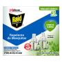 Repelente Elétrico Líquido 45 Noites à Base de Plantas Raid Essencial Caixa 2 Unidades 25,2ml Cada Refil Embalagem Econômica