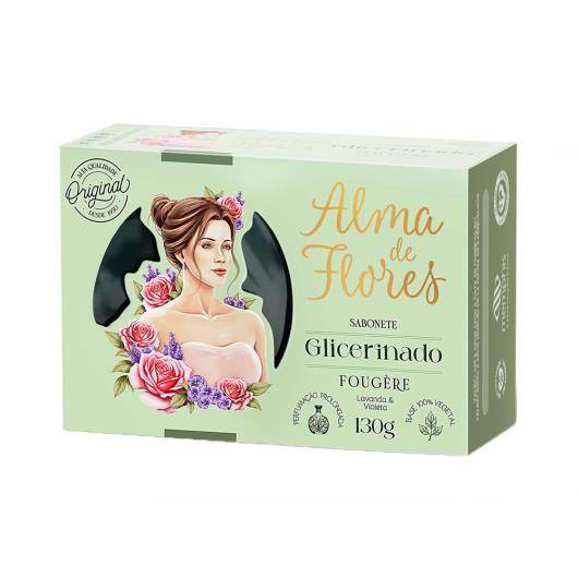 Sabonete Glicerinado Alma de Flores Fougere Barra 130g - Imagem em destaque